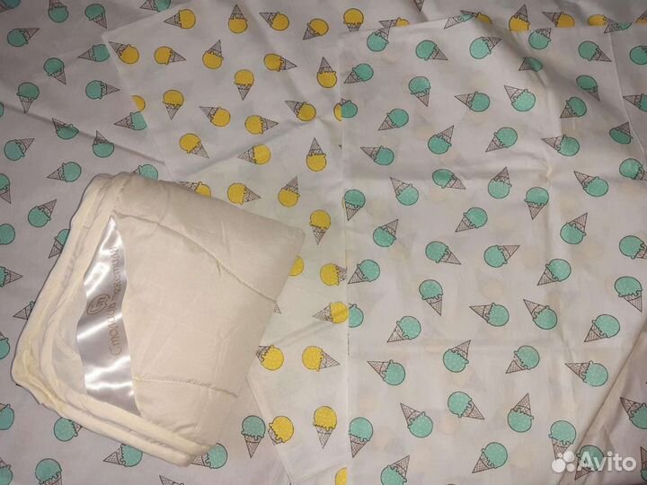 Новое постельное в кроватку