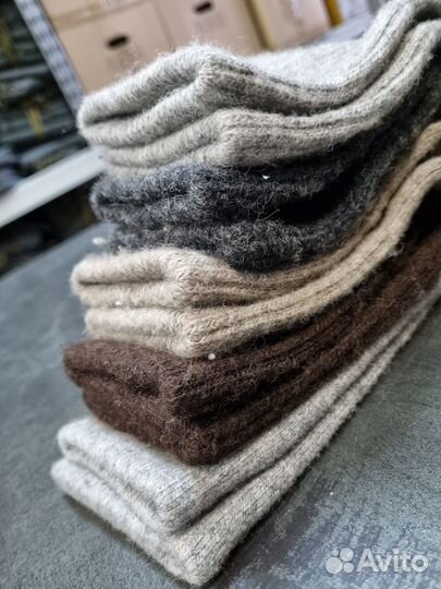 Носки из монгольской шерсти (яка)