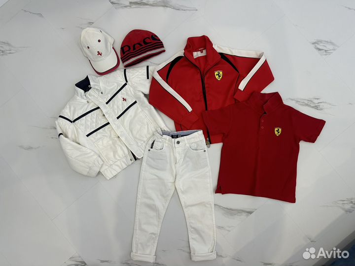 Стильный комплект Ferrari на 5-6л