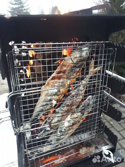 Вертикальный мангал