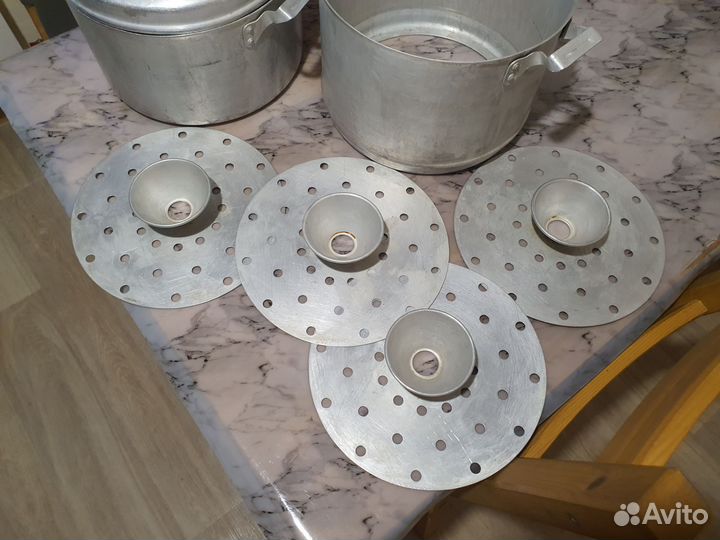 Мантоварка алюминиевая СССР