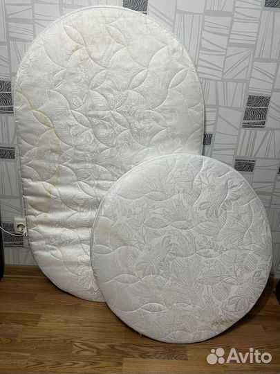 Матрас детский круглый и овальный