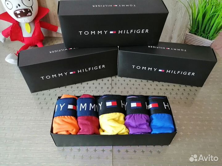 Мужской набор из 5 штук боксеров Tommy Hilfiger