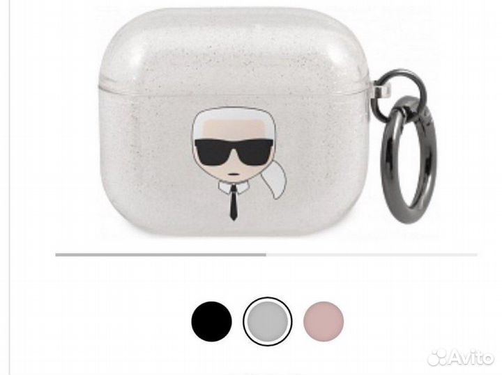 Чехол Karl Lagerfeld для AirPods 2/3 и pro