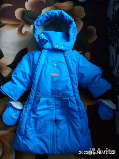 Детский Комбинезон-трансформер до 74 мальчик