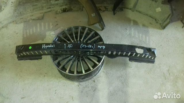 Усилитель переднего бампера Hyundai i10 13-16г