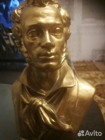 Номерной бюст А. С. Пушкин