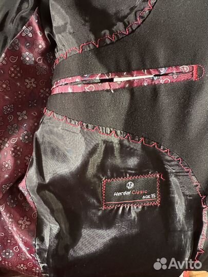 Костюм школьный для мальчика 15-16 лет