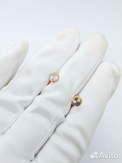 Золотые серьги