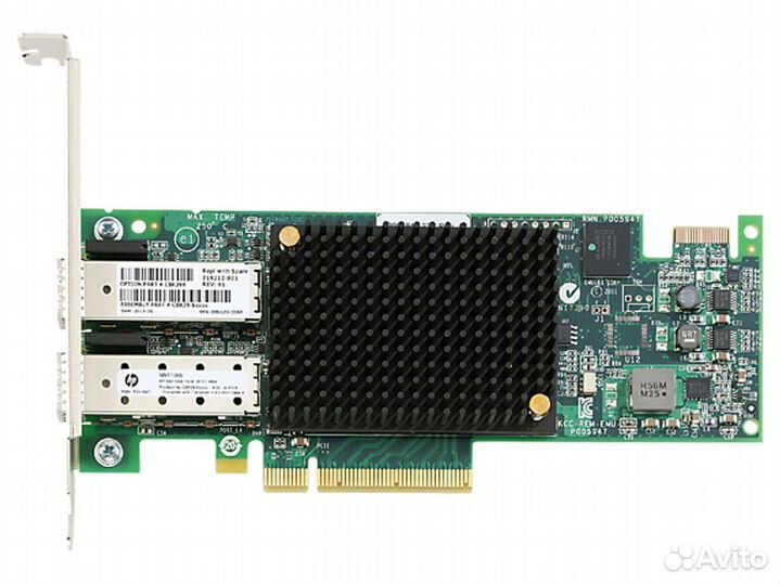PCIe HP StoreFabric SN1100E 16Gb DP FC HBA