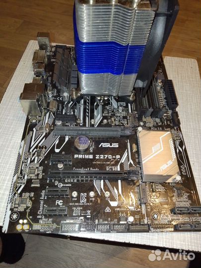 Комплект I7-7700 + asus prime Z270-P