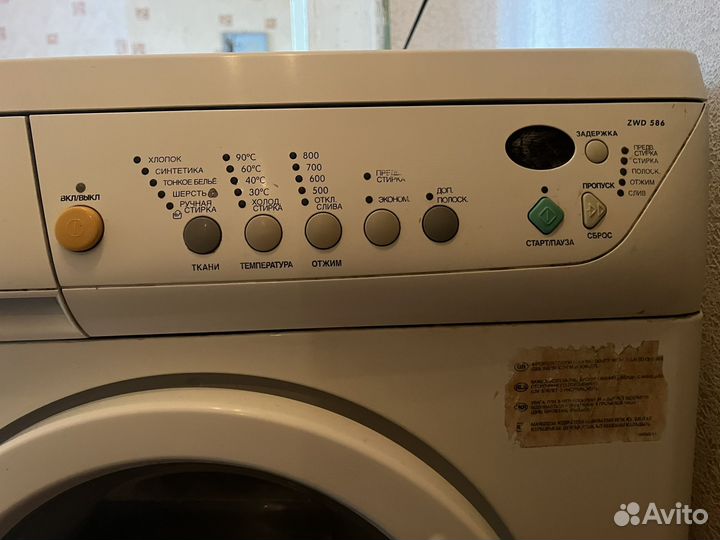 Стиральная машина Zanussi ZWD586