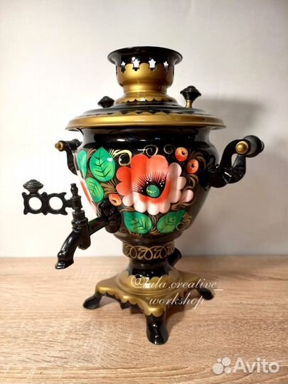 Самовар в наборе, 2 литра