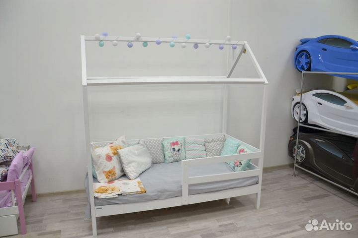 Кровать подростковая My Baby Домик 160х80 см