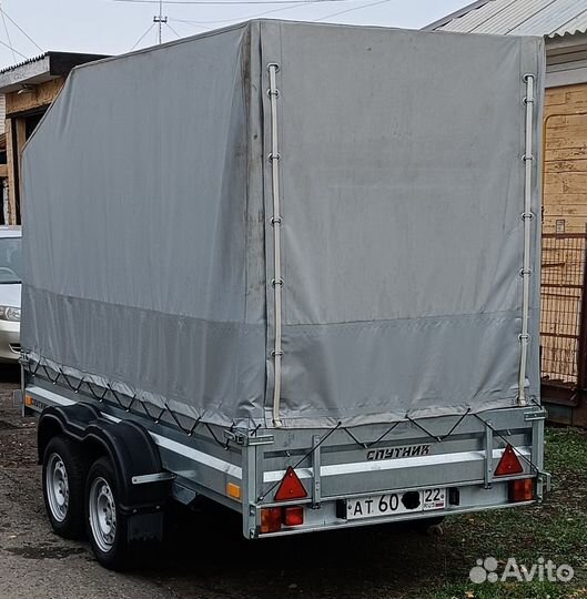 Прицеп легковой двухосный дом на колесах бу