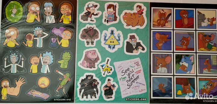 Наклейки стикеры