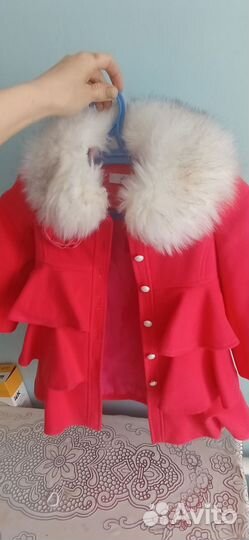 Пальто детское для девочки 104