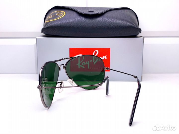 Очки Ray Ban Aviator Folding 3479 Зеленые