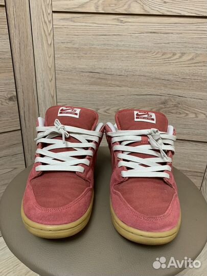 Кроссовки Nike sb dunk low Red Gum