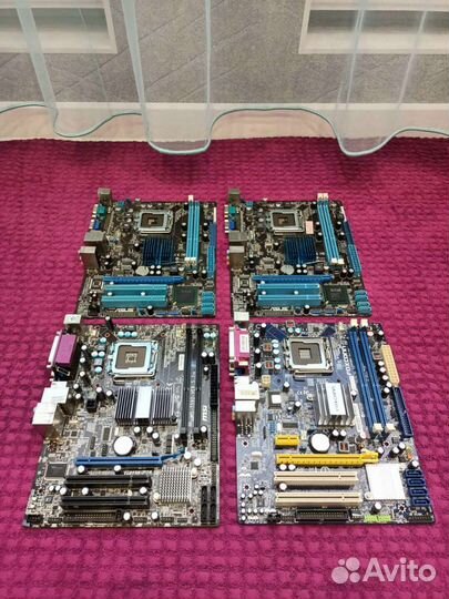 Материнская плата Intel LGA775 и AMD Am2+ Am3 Am3+