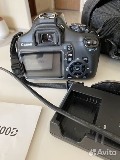 Зеркальный фотоаппарат canon eos 1100d