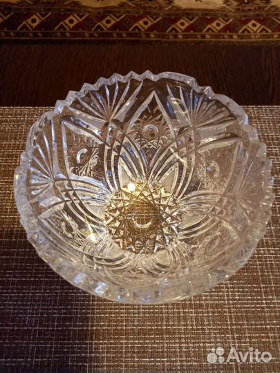 Ваза хрустальная СССР