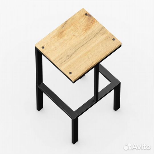 Стул дуб в стиле лофт