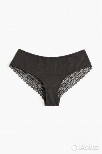 Трусы женские hm хипстеры хлопок XS,S