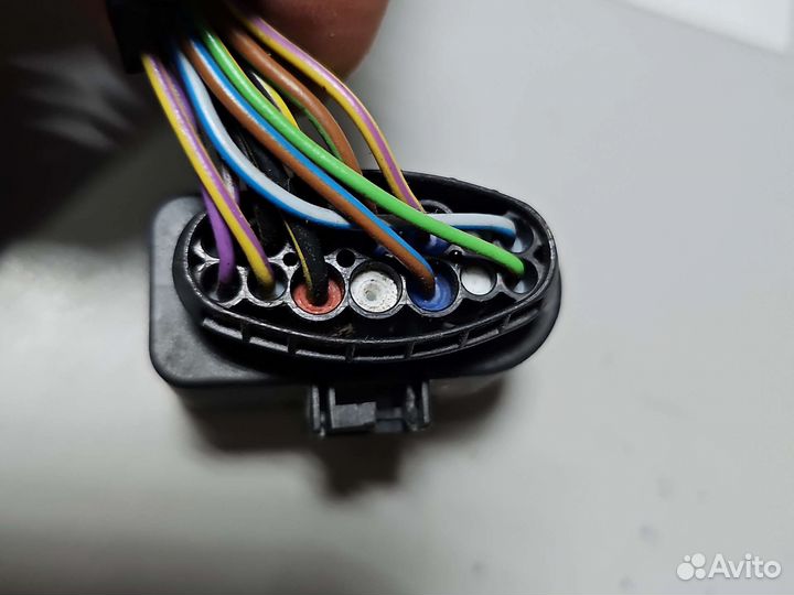 Штекер фары ford kuga 2 фишка 10 проводов