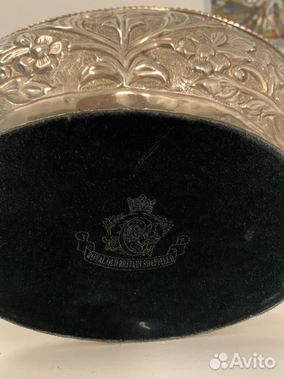 Ваза для фруктов Royal old Britain Sheffield