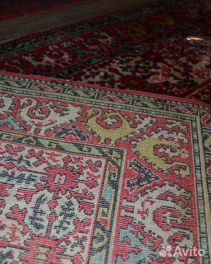 Ковер шерстяной винтажный