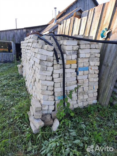 Кирпич силикатный бу