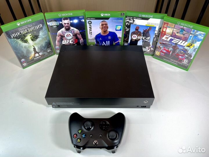 Xbox one X 1tb black