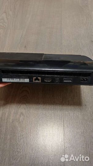 Sony ps3 super slim 500 2 геймпада 100+ игр
