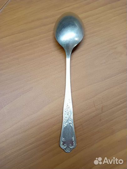 Серебряная десертная ложка 925 проба