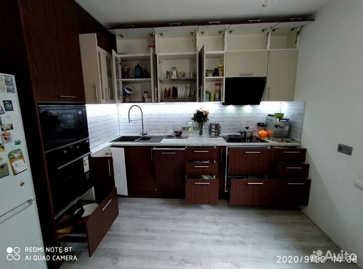 Кухонный гарнитур угловой на заказ