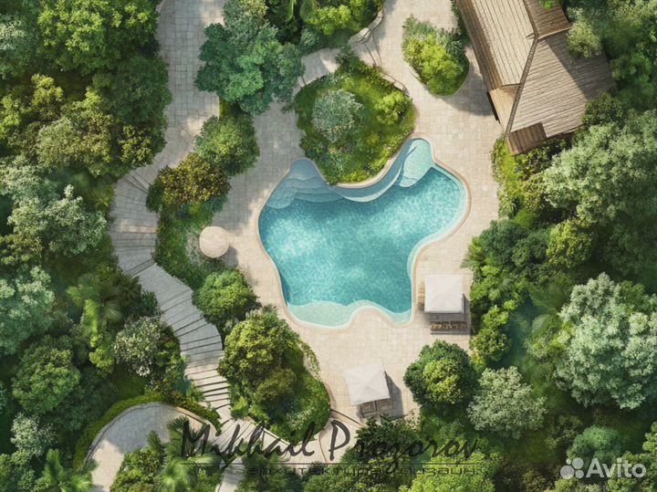 Ландшафтный дизайн. Чертежи в подарок