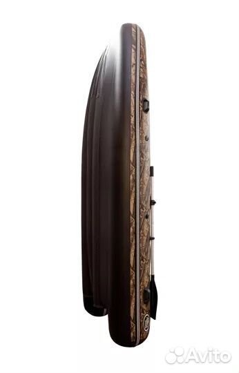 Лодка пвх allaska-390 drive кмф (лес)