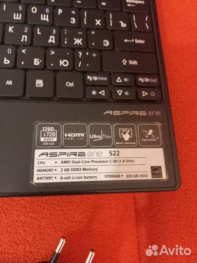 Нетбук Acer aspire one 522