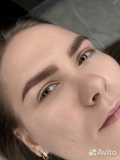 Татуаж бровей, губ перманентный макияж