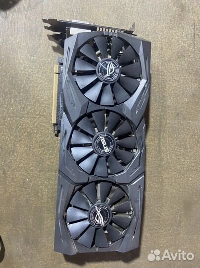 Видеокарта asus rog strix rx 580 8gb