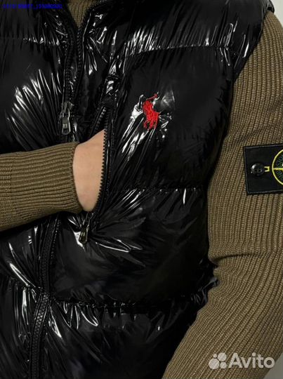 Жилетка Polo Ralph Lauren: глянец и комфорт