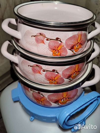 Эмалированная посуда новая