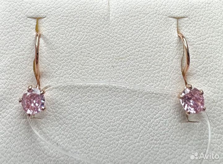 Золотые серьги