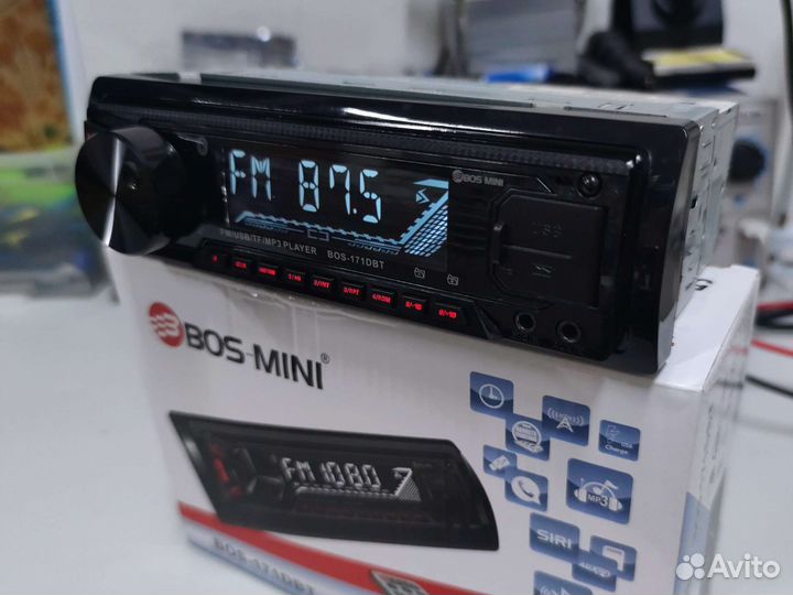 Магнитола Bos-Min8 171DBT,Bluetooth,приложение