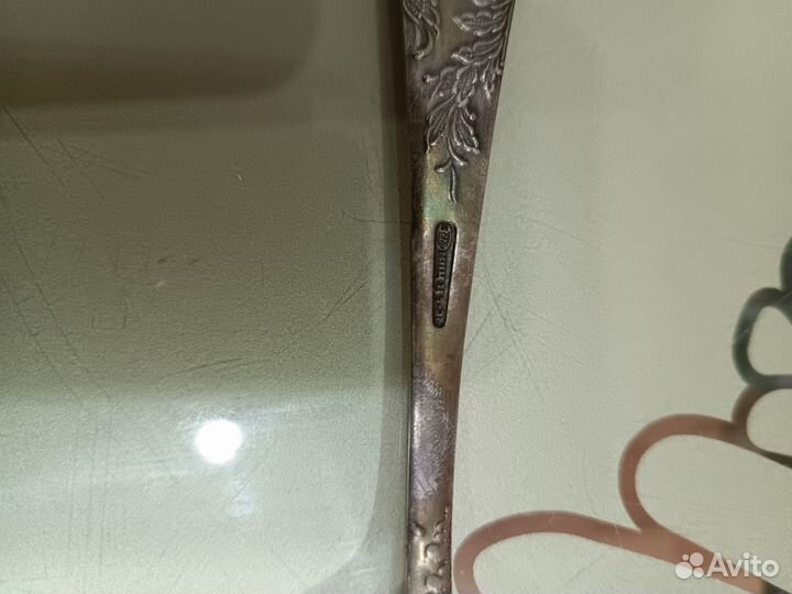 Мельхиоровые столовые приборы СССР