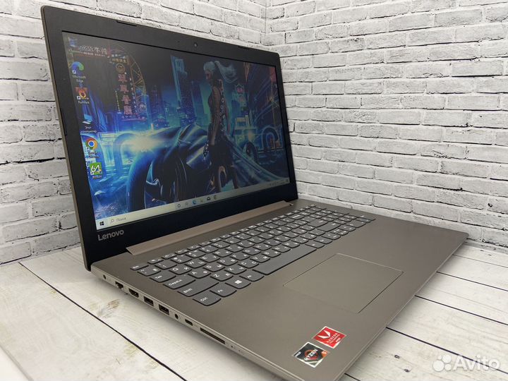 Игровой ноутбук lenovo / 15.6 / Ryzen 5 / 8 Gb