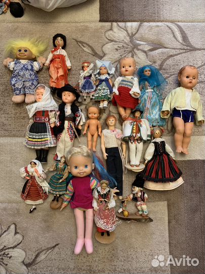 Куклы СССР, гдр антикварные, испания разные