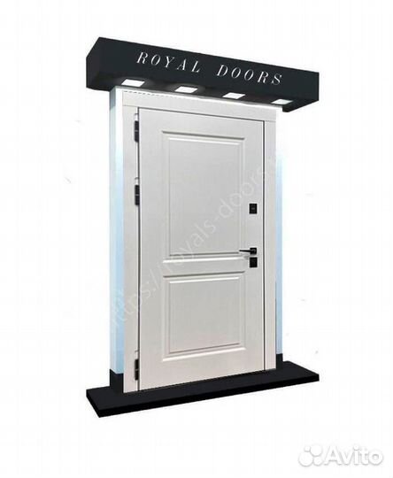 Современная металлическая дверь с терморазрывом