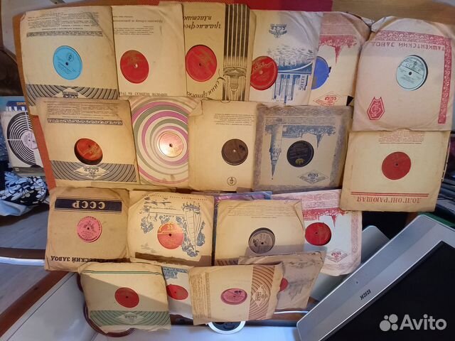 Грампластинки СССР 50 х годов